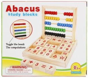 Opakowanie Liczydło drewniane 2w1