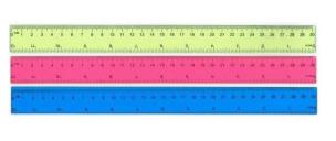 Opakowanie Linijka 30cm MIX