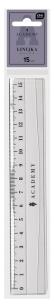 Opakowanie Linijka plastikowa 15cm Academy