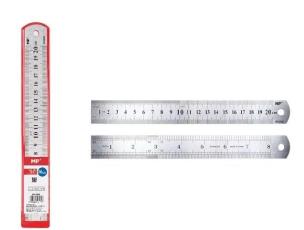 Opakowanie Linijka ze stali nierdzewnej 20cm