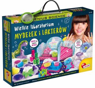 Opakowanie Lisciani I'm a Genius Wielkie laboratorium mydełek i lakierów 304-PL103133