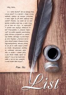 Okładka książki List
