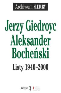 Okładka książki Listy 1940-2000