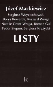 Okładka książki Listy T.36