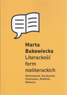 Okładka książki Literackość form nieliterackich