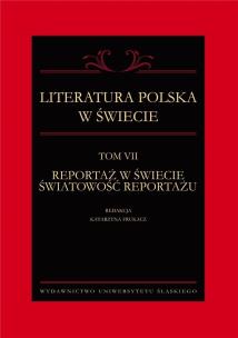 Okładka książki Literatura polska w świecie T.7
