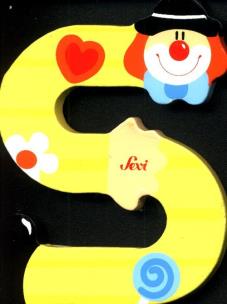 Opakowanie Literka S Klaun