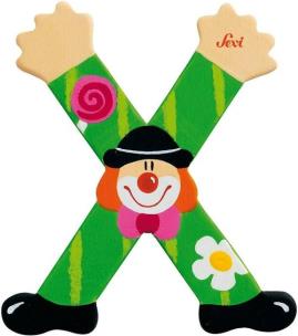 Opakowanie Literka X Klaun