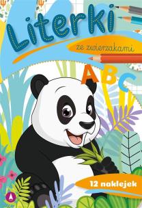 Okładka książki Literki ze zwierzakami