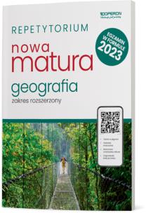 Okładka książki LO. Geografia. Matura 2023. Repetytorium ZR