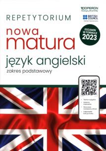Okładka książki LO. Język angielski. Matura 2023. Repetytorium ZP