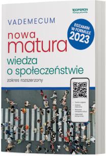 Okładka książki LO. Wiedza o społeczeństwie. Matura 2023. Vademecum ZR