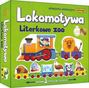 Opakowanie Lokomotywa - literkowe ZOO