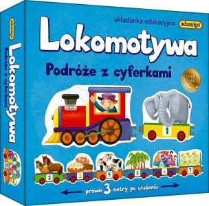 Opakowanie Lokomotywa - podróże z cyferkami