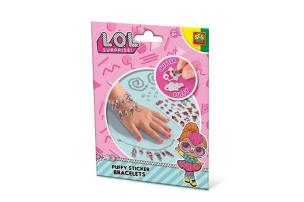 Opakowanie LOL Bransoletki puszyste z naklejkami