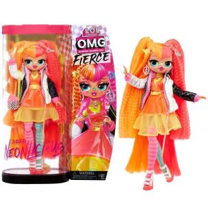 Opakowanie LOL Surprise 707 OMG Fierce Dolls - Neonlicious