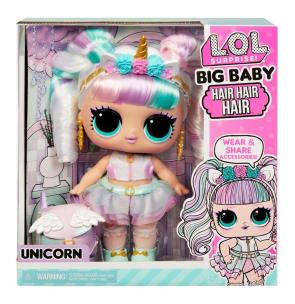 Opakowanie LOL Surprise Big Baby Hair Doll Unicorn (2szt)