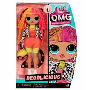 Opakowanie LOL Surprise OMG Core Doll S1 Neonlicious (4szt)