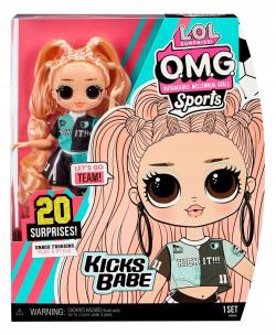 Opakowanie LOL Surprise OMG Sports Doll Kicks Babe