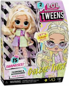 Opakowanie LOL Surprise Tweens Doll - Goldie Twist (4szt)