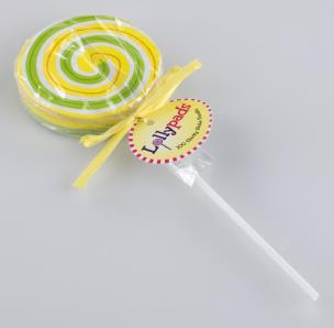 Opakowanie Lollypads lizak - karteczki samoprzylepne zielone