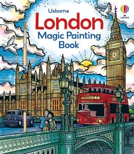 Okładka książki LONDON MAGIC PAINTING BOOK