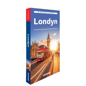 Londyn 2w1 przewodnik + atlas. Autor: Moczyńska Joanna, Galek-Tanaka Maria. Multiszop.pl Okładka książki Londyn 2w1 przewodnik + atlas