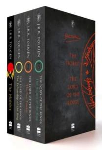 Opakowanie LORD OF RINGS BOX SET INC