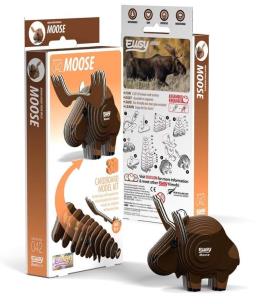 Opakowanie Łoś Eugy. Eko Układanka 3D