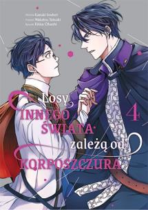 Losy innego świata zależą od korposzczura. Tom 4. Autor: Kazuki Irodori, Wakatsu Yatsuki, Kikka Ohashi. Multiszop.pl Okładka książki Losy innego świata zależą od korposzczura. Tom 4