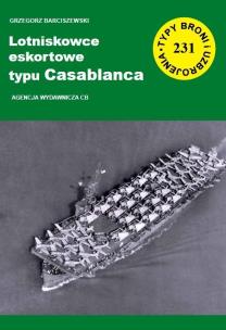 Okładka książki Lotniskowce eskortowe typu Casablanca