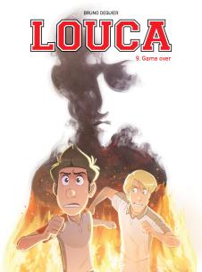Louca T.9 Game over. Autor: Bruno Dequier. Multiszop.pl Okładka książki Louca T.9 Game over