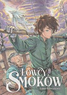 Łowcy smoków. Tom 5. Autor: Taku Kuwabara. Multiszop.pl Okładka książki Łowcy smoków. Tom 5
