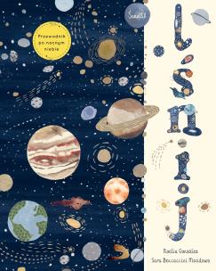 Lśnij. Przewodnik po nocnym niebie. Autor: Noelia González. Multiszop.pl Okładka książki Lśnij. Przewodnik po nocnym niebie