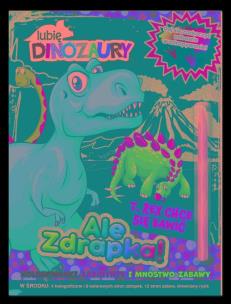 Lubię Dinozaury. Ale zdrapka! T Rex chce się bawić. Autor:   Praca zbiorowa. Multiszop.pl Okładka książki Lubię Dinozaury. Ale zdrapka! T Rex chce się bawić