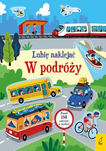 Okładka książki Lubię naklejać. W podróży