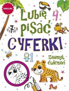 Okładka książki Lubię pisać. Cyferki