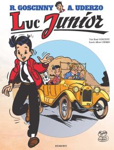 Luc Junior. Autor: René Goscinny, Albert Uderzo, Marek Puszczewicz. Multiszop.pl Okładka książki Luc Junior