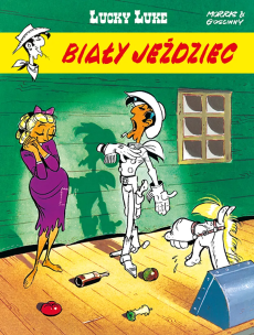 Okładka książki Lucky Luke. Biały jeździec. Tom 43