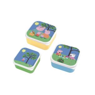 Opakowanie Lunch box 3szt Świnka Peppa
