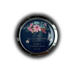 Opakowanie Lusterko kieszonkowe okrągłe - Jej ozdobą