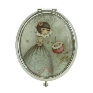 Lusterko w sakiewce Mirabelle Curiosity. Wydawca: Santoro. Multiszop.pl Opakowanie Lusterko w sakiewce Mirabelle Curiosity