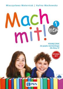 Okładka książki Mach mit! neu 1 Podręcznik do języka niemieckiego dla klasy IV + CD