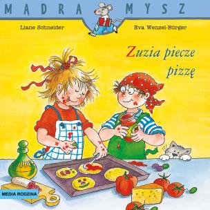 Okładka książki Mądra Mysz. Zuzia piecze pizzę