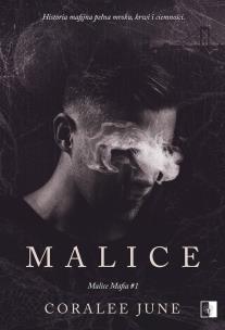 Mafia Tom 1. Malice. Autor: June Coralee. Multiszop.pl Okładka książki Mafia Tom 1. Malice