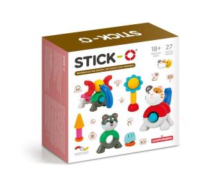 Magformers Stick-O Zestaw kot i pies 27el. Wydawca: MAGFORMERS. Multiszop.pl Opakowanie Magformers Stick-O Zestaw kot i pies 27el