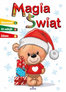 Okładka książki Magia świąt. Kolorowanka