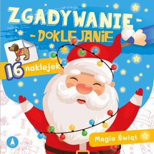 Okładka książki Magia świąt. Zgadywanie-doklejanie