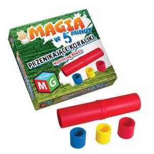 Magia w 5 minut - Przenikające koraliki. Wydawca: MULTIGRA. Multiszop.pl Opakowanie Magia w 5 minut - Przenikające koraliki