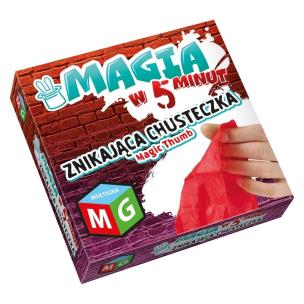 Magia w 5 minut - Znikająca chusteczka. Wydawca: MULTIGRA. Multiszop.pl Opakowanie Magia w 5 minut - Znikająca chusteczka